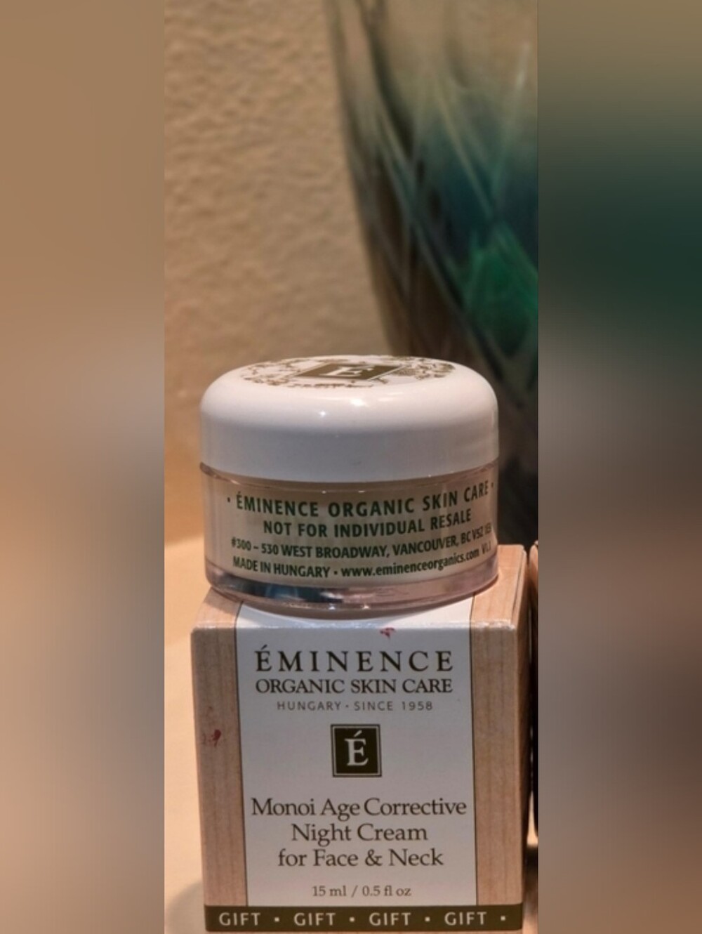 Eminence Monoi Age Corrective Night Cream 15mL Gift Size Lot of NEW